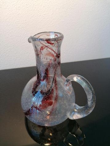 Karaf Glas Heinz Piechotta Hütte Höllental Gesigneerd 1979 beschikbaar voor biedingen