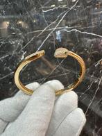 Prachtige 14k gouden Slangen armband, Ophalen of Verzenden, Nieuw, Goud