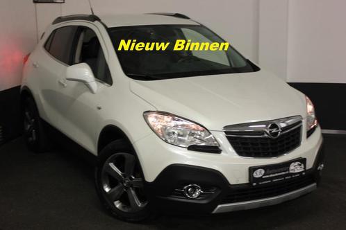 Opel Mokka 1E EIGENAAR 1.6 COSMO*NAVI*LEER*CRUISE*PARK*, Auto's, Opel, Bedrijf, Te koop, Mokka, Airbags, Airconditioning, Bluetooth