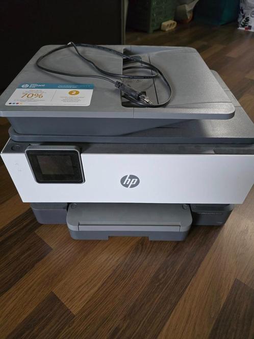 hp officejet 9012 all in one kleuren inktjet printer en scan, Computers en Software, Printers, Gebruikt, Printer, Inkjetprinter