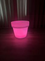 Grote LED Bloempot met Afstandsbediening, Huis en Inrichting, Ophalen, Gebruikt, Kunststof, Minder dan 100 cm