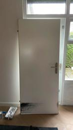 Opdekdeur, Ophalen, Gebruikt, 80 tot 100 cm, Binnendeur