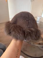 Bruine Faux Fur Bontmuts - Nieuw, Ophalen of Verzenden, Nieuw, One size fits all, Hoed