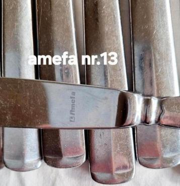 Amefa messen bewerkte handvatten beschikbaar voor biedingen