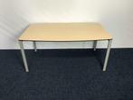 4 x Wiesner Hager vergadertafel 160 x 85/95 cm., Huis en Inrichting, Ophalen, Gebruikt