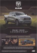Leaflet Ram 1500 Longhorn 2022 NEDERLAND, Nieuw, Ophalen of Verzenden, Overige merken, AEC