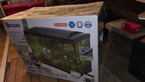Superfish 70 aquarium startset, Dieren en Toebehoren, Vissen | Aquaria en Toebehoren, Zo goed als nieuw, Leeg aquarium, Ophalen of Verzenden