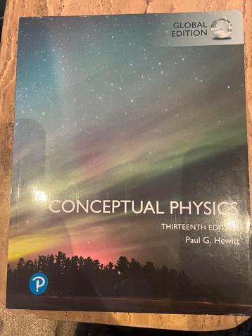 Conceptual Physics beschikbaar voor biedingen