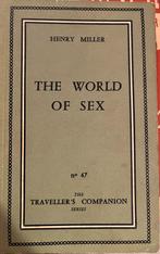 Henry Miller The World of Sex Engels literatuur cult, Ophalen of Verzenden