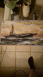 Karel doorman modelbouwdoos 1:400 (collectors item), Hobby en Vrije tijd, Modelbouw | Boten en Schepen, Ophalen of Verzenden, Nieuw