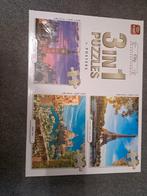 King City Collection 3-in-1 Puzzels, Ophalen of Verzenden, 500 t/m 1500 stukjes, Zo goed als nieuw, Legpuzzel