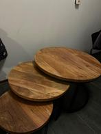 Ronde salontafeltjes, Ophalen, Gebruikt, 50 tot 100 cm, 50 tot 100 cm