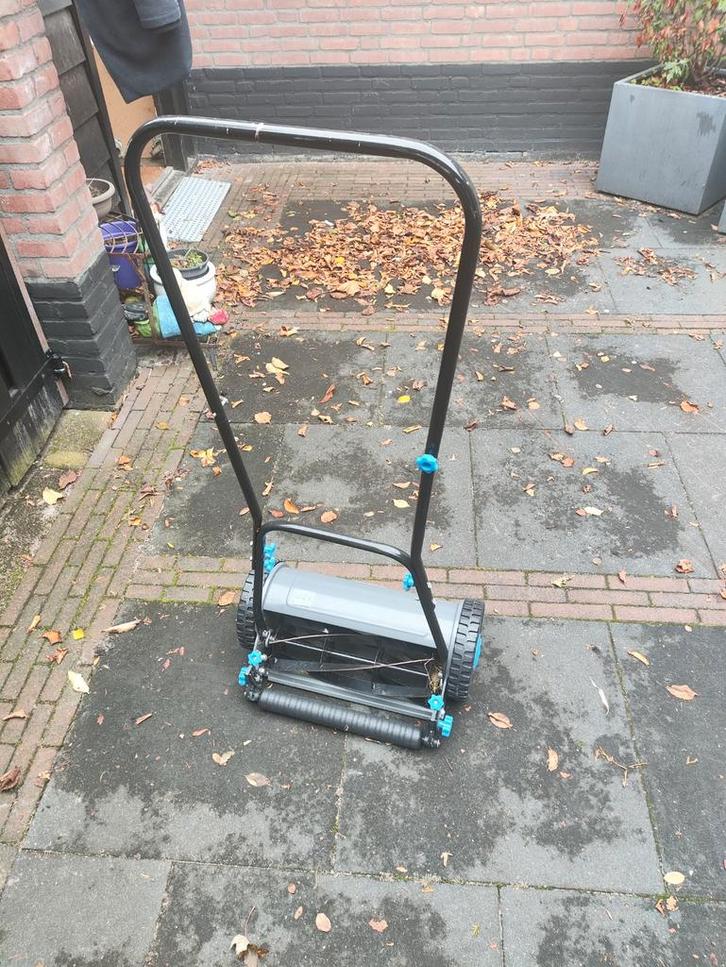 Handgrasmaaier, Tuin en Terras, Grasmaaiers, Gebruikt, Handgrasmaaier, 30 t/m 39 cm, Kooimesmaaier, Ophalen