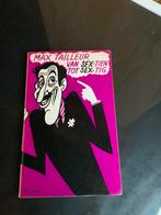 Leuk boekje van Max Tailleur. Van Sextien tot Sex- tig., Ophalen of Verzenden, Gelezen, Max Tailleur., Moppen