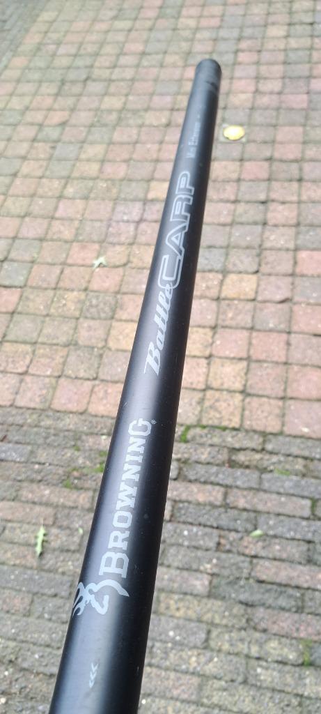 Commercial hengel battle carp Browning., Watersport en Boten, Hengelsport | Karpervissen, Gebruikt, Vaste hengel, Ophalen of Verzenden