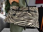 Zebraprint Handtas genuine leather made in Italy, Sieraden, Tassen en Uiterlijk, Tassen | Damestassen, Ophalen of Verzenden, Zo goed als nieuw