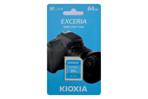 Kioxia Exceria 64GB SDXC geheugenkaart, Audio, Tv en Foto, Fotografie | Geheugenkaarten, Nieuw, SDXC, 64 GB, Fotocamera, Ophalen of Verzenden