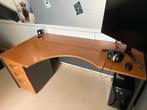 Gratis! Mooi Bureau met los ladeblok, Ophalen of Verzenden, Gebruikt, Bureau