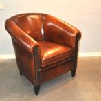 Schapenleren clubfauteil in topstaat!, Ophalen