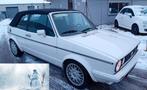 Volkswagen Golf 1.8 Cabriolet BJ1987 APK 18-12-2027!, Auto's, Voorwielaandrijving, Stof, Volkswagen, Wit