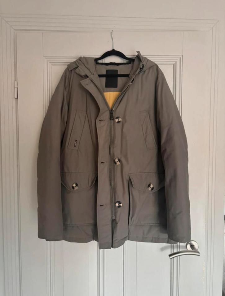 Airforce jas, grijs, Kleding | Dames, Jassen | Winter, Gedragen, Maat 42/44 (L), Grijs, Ophalen of Verzenden