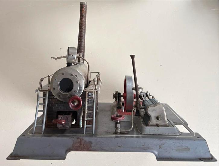 Vintage Wilesco Stoommachine, Hobby en Vrije tijd, Modelbouw | Auto's en Voertuigen, Gebruikt, Overige typen, Groter dan 1:32