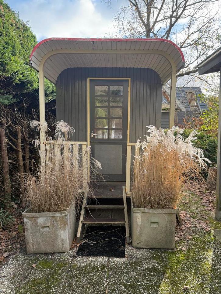 Pipokar met klein balkon, Doe-het-zelf en Verbouw, Bouwketen en Schaftketen, Gebruikt, Ophalen