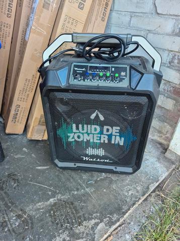 Watson WS-R10 Draagbare Speaker partybox jbl  beschikbaar voor biedingen