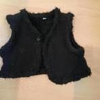 Zwart vest 92, Kinderen en Baby's, Kinderkleding | Maat 92, Verzenden, Gebruikt, Meisje, Trui of Vest