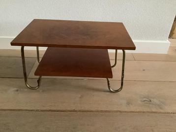 Vintage bijzettafeltje/plantentafeltje jaren 50/60 beschikbaar voor biedingen