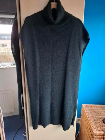 ANNA Mouwloze Spencer Trui - Donkergroen S/M beschikbaar voor biedingen