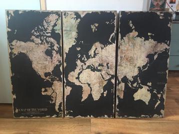3 luik, map of the world