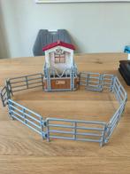 Schleich Paardenbox met Hekken, Ophalen of Verzenden, Zo goed als nieuw, Paard, Beeldje of Figuurtje