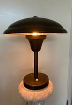 Antieke koperen schemerlamp oude bureaulamp messing koper., Ophalen, Overige materialen, Antiek Vintage Art Deco Bauhaus, Zo goed als nieuw