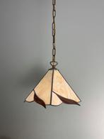 Prachtige Art Deco Glas in lood Tiffany style hanglamp, ?, Glas, Minder dan 50 cm, ?