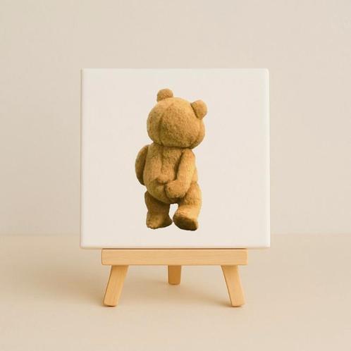 Wandtegeltje ted, Huis en Inrichting, Woonaccessoires | Wandplanken en Boekenplanken, Zo goed als nieuw, Ophalen of Verzenden