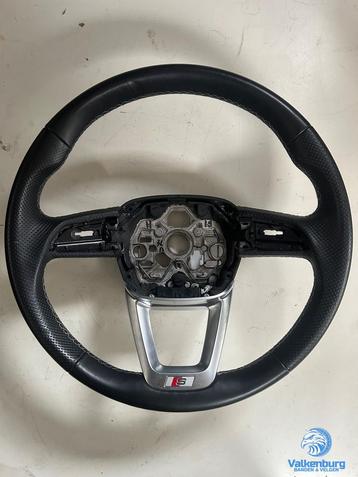 Originele Audi Q3 83A S line leder geperforeerd stuurwiel st beschikbaar voor biedingen