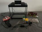 Leuk starters aquarium start 20 incl toebehoren, Ophalen of Verzenden, Gebruikt, Leeg aquarium