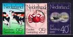 939 - Nederland nvph 1052/1054 gestempeld , gelegenheidszeg, Postzegels en Munten, Postzegels | Nederland, Verzenden, Na 1940