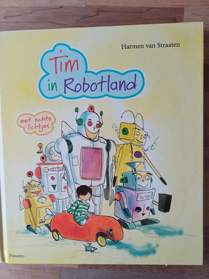 Harmen van Straaten - Tim in Robotland, Boeken, Zwangerschap en Opvoeding, Zo goed als nieuw, Ophalen of Verzenden