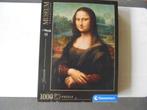Puzzel Louvre Mona Lisa 1000 stukjes afm. 50x70cm Clementoni, Ophalen, 500 t/m 1500 stukjes, Gebruikt, Legpuzzel