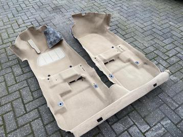 Saab 9-3 OG Cabrio tapijt vloerbedekking beige en grijs beschikbaar voor biedingen