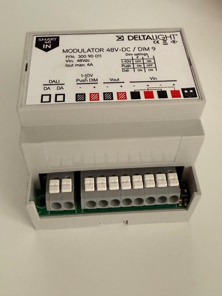 2x dimmer Delta Light SMART 48MODULATOR WD - ook los te koop, Huis en Inrichting, Lampen | Spots, Nieuw, Kunststof, Halogeen, Led