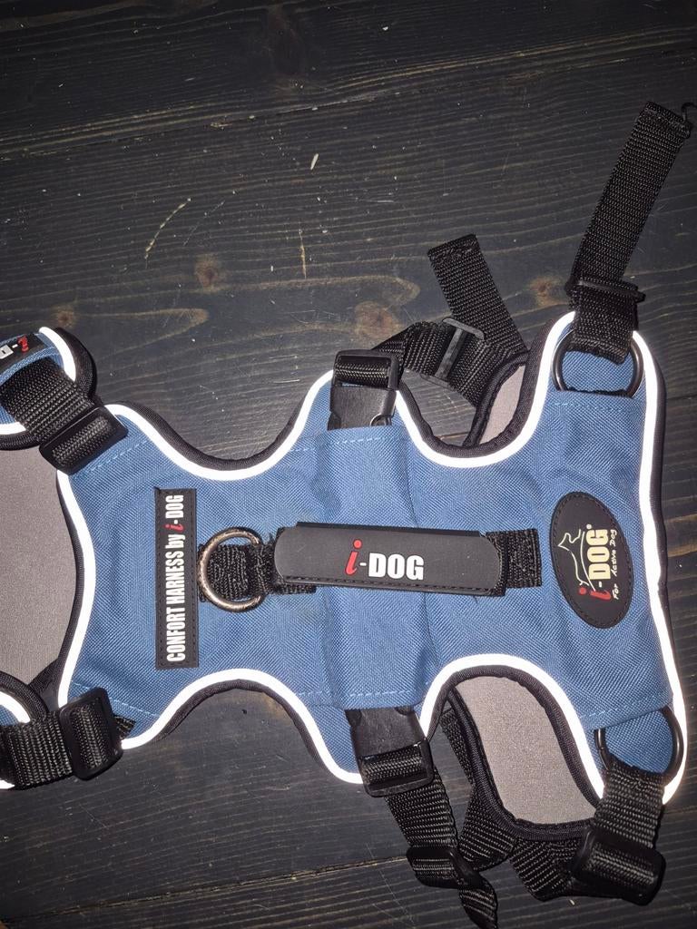 Confort harnas by I dog maat M. Vaak gebruikt bij canicross, Ophalen of Verzenden, Zo goed als nieuw