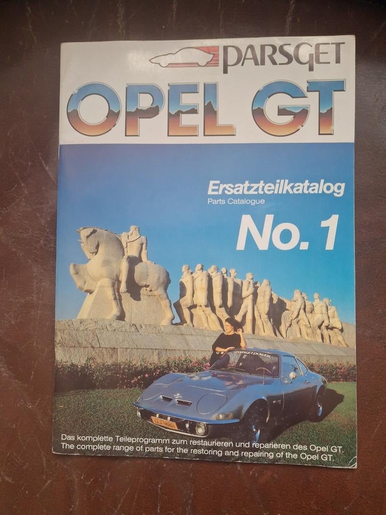 Te koop catalog NO.1 van opel GT., Ophalen of Verzenden, Zo goed als nieuw, Opel