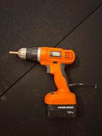 Black & Decker Schroefmachine - Werkt Prima!, Gebruikt, Variabele snelheid, Ophalen of Verzenden, Boor- en Schroefmachine