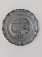 Tinnen Bord Handwerkster Haard, Ophalen of Verzenden