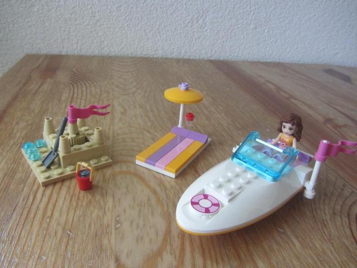 Lego Friends 3937 Olivia's speedboot, Kinderen en Baby's, Speelgoed | Duplo en Lego, Zo goed als nieuw, Lego, Complete set, Ophalen of Verzenden