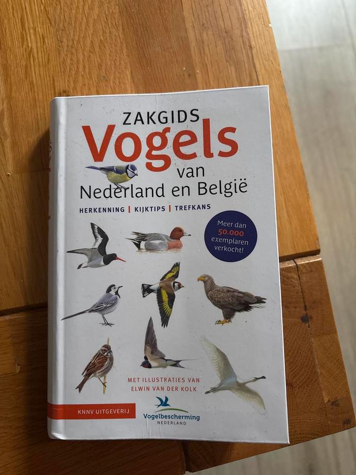 Vogelboek Nederland & België - Zakgids, Boeken, Natuur, Zo goed als nieuw, Vogels, Ophalen