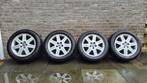 Volvo V50 lichtmetalen velgen + banden, Ophalen, Gebruikt, 16 inch, Banden en Velgen